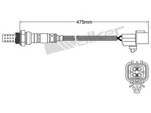 WALKER PRODUCTS 250-24230 lambda jutiklis 
 Variklis -> Variklio elektra
MD 177969, MD 329341, MD 351752