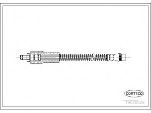 CORTECO 19026529 stabdžių žarnelė
7700423975