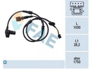 FAE 78004 jutiklis, rato greitis 
 Elektros įranga -> Jutikliai
8E0 927 803 B, 8E0 927 803 B