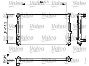 VALEO 732361 radiatorius, variklio aušinimas 
 Aušinimo sistema -> Radiatorius/alyvos aušintuvas -> Radiatorius/dalys
8D0121251P, 8D0121251AT, 8D0121251BJ