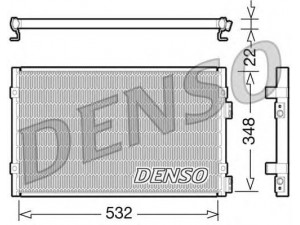 DENSO DCN06002 kondensatorius, oro kondicionierius 
 Oro kondicionavimas -> Kondensatorius
5017405AA