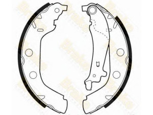 Brake ENGINEERING SH2499 stabdžių trinkelių komplektas 
 Techninės priežiūros dalys -> Papildomas remontas
4241J4