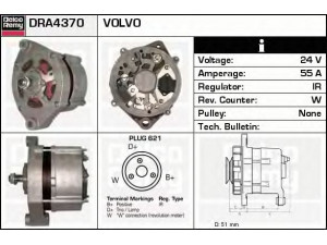 DELCO REMY DRA4370 kintamosios srovės generatorius 
 Elektros įranga -> Kint. sr. generatorius/dalys -> Kintamosios srovės generatorius
1089861, 5003349, 5003448, 6779261