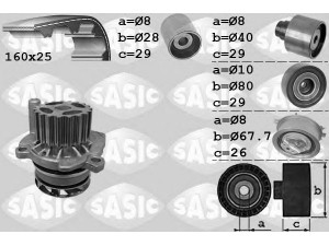 SASIC 3906077 vandens siurblio ir paskirstymo diržo komplektas 
 Diržinė pavara -> Paskirstymo diržas/komplektas -> Paskirstymo diržas/komplektas
03L121011HX+03L198119D, 03L121011HX+03L198119D