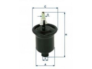 UNIFLUX FILTERS XB241 kuro filtras 
 Techninės priežiūros dalys -> Papildomas remontas