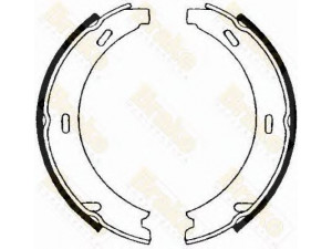 Brake ENGINEERING SH2491 stabdžių trinkelių komplektas, stovėjimo stabdis 
 Stabdžių sistema -> Rankinis stabdys
1404200420, 1404200820, 1404200920