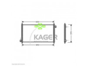 KAGER 94-5823 kondensatorius, oro kondicionierius 
 Oro kondicionavimas -> Kondensatorius
80100S84A00