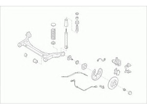 BOGE VW-LUPO-RB002 vairavimo mechanizmas; rato pakaba 
 Ašies montavimas/vairavimo mechanizmas/ratai -> Prekių paieška pagal schemą