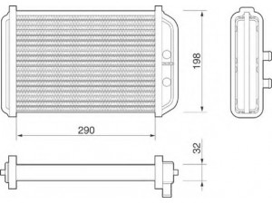 MAGNETI MARELLI 350218068000 šilumokaitis, salono šildymas 
 Šildymas / vėdinimas -> Šilumokaitis
46722710