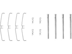 MINTEX MBA965 priedų komplektas, diskinių stabdžių trinkelės 
 Stabdžių sistema -> Diskinis stabdys -> Stabdžių dalys/priedai