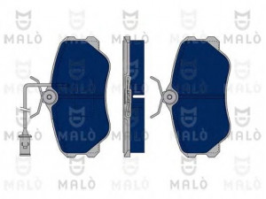 MAL? 1050285 stabdžių trinkelių rinkinys, diskinis stabdys 
 Techninės priežiūros dalys -> Papildomas remontas
9946023, 5892313, 0005892731, 792426