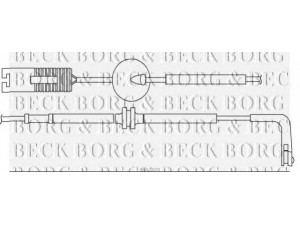 BORG & BECK BWL3070 įspėjimo kontaktas, stabdžių trinkelių susidėvėjimas
SOM100030