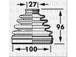 BORG & BECK BCB6118 gofruotoji membrana, kardaninis velenas 
 Ratų pavara -> Gofruotoji membrana
C9741EB31B
