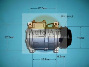 AUTO AIR GLOUCESTER 14-0750P kompresorius, oro kondicionierius 
 Oro kondicionavimas -> Kompresorius/dalys
64528385917, 64528391880