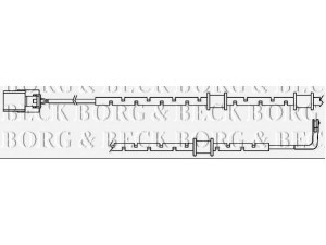 BORG & BECK BWL3098 įspėjimo kontaktas, stabdžių trinkelių susidėvėjimas
C2P12722