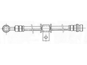 KAWE 510551 stabdžių žarnelė
46410092023