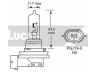 LUCAS ELECTRICAL LLB709 lemputė, prožektorius; lemputė, priekinis žibintas 
 Kėbulas -> Priekinis žibintas/dalys -> Lemputė, priekinis žibintas