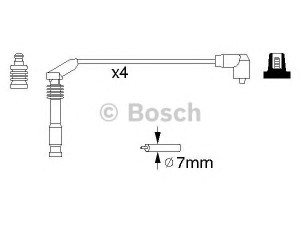 BOSCH 0 986 357 126 uždegimo laido komplektas 
 Kibirkšties / kaitinamasis uždegimas -> Uždegimo laidai/jungtys
1612597, 90487569, 90487569