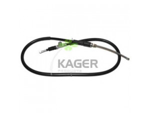 KAGER 19-6355 trosas, stovėjimo stabdys 
 Stabdžių sistema -> Valdymo svirtys/trosai
365300X800