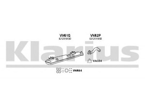 KLARIUS 930127U išmetimo sistema 
 Išmetimo sistema -> Išmetimo sistema, visa