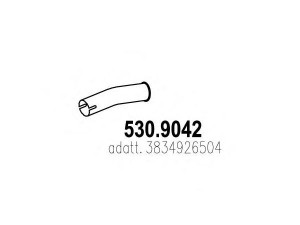 ASSO 530.9042 išleidimo kolektorius
3834926504