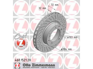 ZIMMERMANN 460.1521.20 stabdžių diskas 
 Dviratė transporto priemonės -> Stabdžių sistema -> Stabdžių diskai / priedai
993 351 044 01