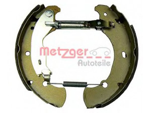 METZGER MG 717V stabdžių trinkelių komplektas 
 Techninės priežiūros dalys -> Papildomas remontas