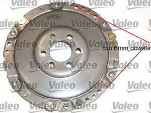 VALEO 834012 sankabos komplektas 
 Sankaba/dalys -> Sankabos remonto komplektas, visas