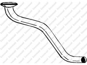 BOSAL 768-903 išleidimo kolektorius 
 Išmetimo sistema -> Išmetimo vamzdžiai
115 490 05 19