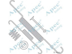 APEC braking KIT702 priedų komplektas, stabdžių trinkelės