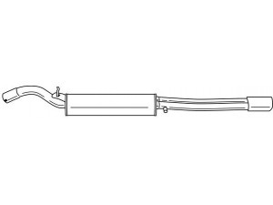 AKS DASIS SG22616 galinis duslintuvas