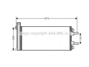 AVA QUALITY COOLING CN5248 kondensatorius, oro kondicionierius