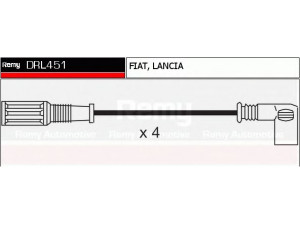 DELCO REMY DRL451 uždegimo laido komplektas 
 Kibirkšties / kaitinamasis uždegimas -> Uždegimo laidai/jungtys
77 768 10