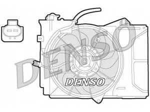 DENSO DER50001 ventiliatorius, radiatoriaus 
 Aušinimo sistema -> Oro aušinimas
1636123030, 1636123040, 1636128100