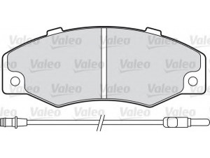 VALEO 598082 stabdžių trinkelių rinkinys, diskinis stabdys 
 Techninės priežiūros dalys -> Papildomas remontas
7701202481, 7701202785, 7701202815