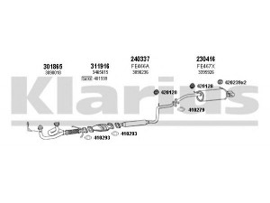 KLARIUS 361479E išmetimo sistema