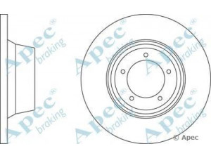 APEC braking DSK509 stabdžių diskas 
 Dviratė transporto priemonės -> Stabdžių sistema -> Stabdžių diskai / priedai
1117075, 1539549, 5022674, 5022677