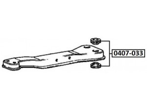 ASVA 0407-033 įvorė, stabilizatorius