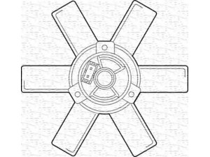 MAGNETI MARELLI 069422220010 ventiliatorius, radiatoriaus 
 Aušinimo sistema -> Oro aušinimas
811959455R