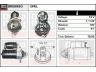 DELCO REMY DRS6880N starteris 
 Elektros įranga -> Starterio sistema -> Starteris
90449689, 90451825, 90487345, 90512189