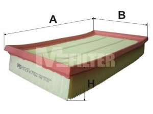 MFILTER K 7052 oro filtras 
 Filtrai -> Oro filtras
2W93-9601-AC, AJ8 2766, C2Z 15037