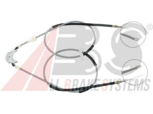 A.B.S. K12065 trosas, stovėjimo stabdys 
 Stabdžių sistema -> Valdymo svirtys/trosai
6920299, 7127225