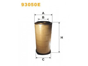 WIX FILTERS 93050E oro filtras
1665563, 16655631