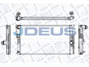 JDEUS 005M30 radiatorius, variklio aušinimas 
 Aušinimo sistema -> Radiatorius/alyvos aušintuvas -> Radiatorius/dalys
17117600516, 17117600523, 7600516