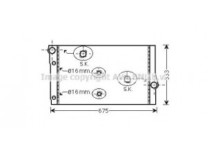 AVA QUALITY COOLING BW2410 radiatorius, variklio aušinimas 
 Aušinimo sistema -> Radiatorius/alyvos aušintuvas -> Radiatorius/dalys
17117805627, 17118509175, 17118509176