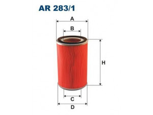 FILTRON AR283/1 oro filtras 
 Filtrai -> Oro filtras
WL0113Z40, PC1129