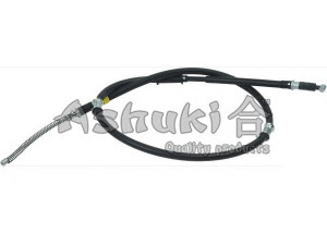 ASHUKI HRK12493 trosas, stovėjimo stabdys 
 Stabdžių sistema -> Valdymo svirtys/trosai
MR475598