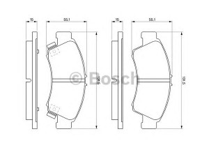 BOSCH 0 986 461 126 stabdžių trinkelių rinkinys, diskinis stabdys 
 Techninės priežiūros dalys -> Papildomas remontas
06450-S2G-000, 06450-S2G-J01, 06450-S5A-010