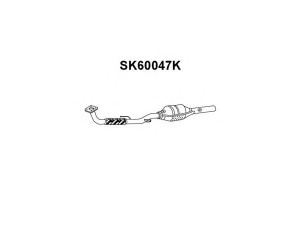 VENEPORTE SK60047K katalizatoriaus keitiklis
6Q0253208TX, 6Q0254500X
