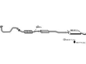 ERNST 080310 išmetimo sistema 
 Išmetimo sistema -> Išmetimo sistema, visa